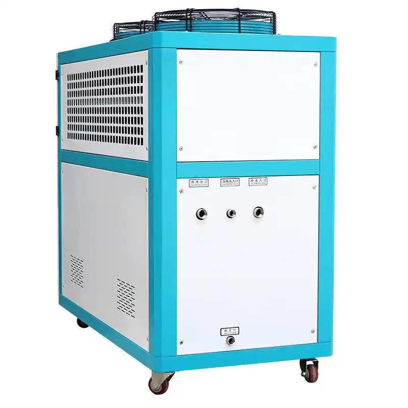 Aidear 200l-80 degrés refroidisseur à air à recirculation au glycol refroidi à l'eau, refroidisseur d'air à ultra basse température