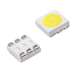 ชิป LED SMD สี5050กำลังสูง0.2W 0.5W ลูกปัดโคมไฟสีขาว RGB สองสีสำหรับรูปแบบ CAD อัตโนมัติแพทช์ LED สีขาวบวก - Product Image 6