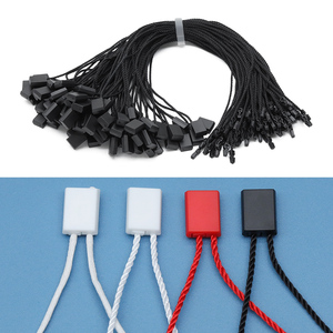 Enchufe cuadrado Sello de nailon Etiqueta colgante Etiqueta de bucle Etiquetas colgantes Etiquetas Ropa Cuerda Ropa Zapatos Bolsa Maleta Accesorios - Product Image 2