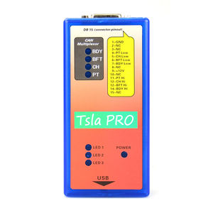 Tsla PRO Fahrzeugdiagnosegerät Scanner Diagnose- und Programmierwerkzeug für TESLA S, X, 3 - Product Image 1