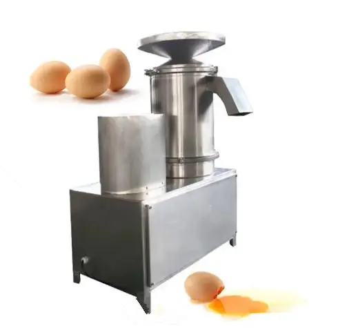 Automatic electric egg breaking separating machine industrial mini stainless steel egg cracker and separator machine