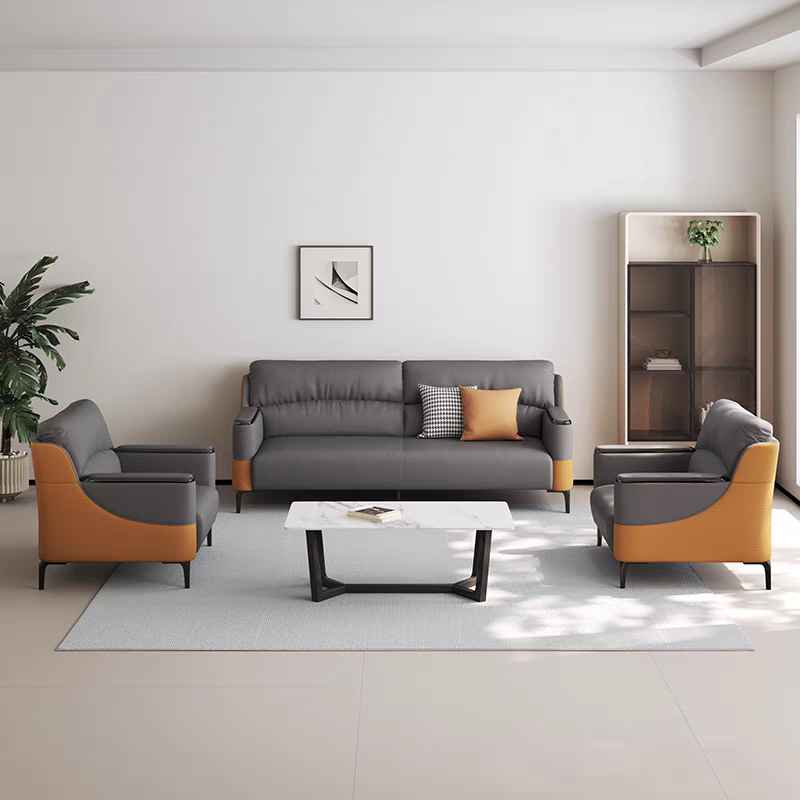 Arancione + Grigio Scuro
