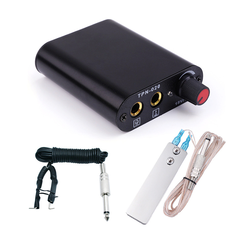 A: Alimentation + pédale + cordon à clip