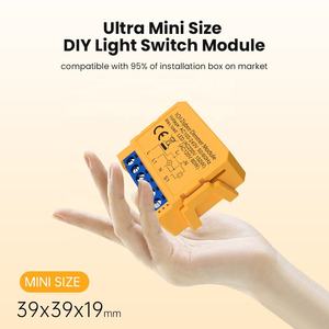 DIY スイッチ 調光器 ブレーカー リレー 1 2ギャング Tuya Smart ZigBee調光スイッチモジュール Alexa Google Home対応 - Product Image 3