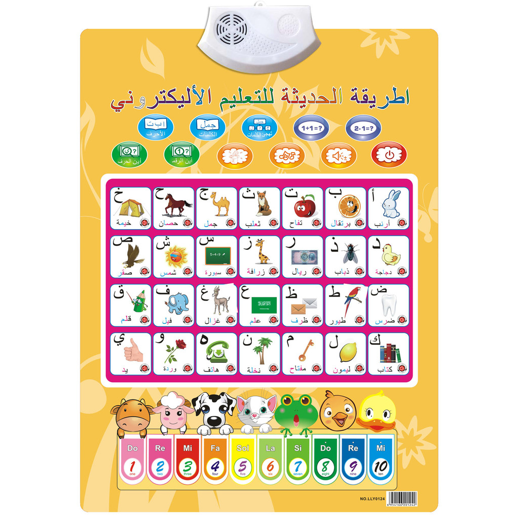 Alphabet LLY0124-Arabic et nombre
