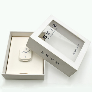Custom Design Smart Watch Packaging <strong>Box</strong> Matt <strong>Rectangle</strong> Rigid Set up Paper <strong>Box</strong> with <strong>Display</strong> <strong>Window</strong> - Product Image 3