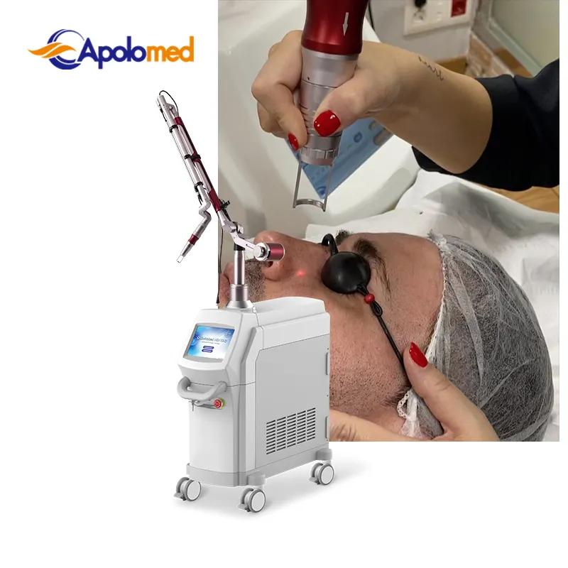 Apolomed q switch máquina de remoção de tatuagem a laser nd yag tratamento de preço a laser para pigmentação