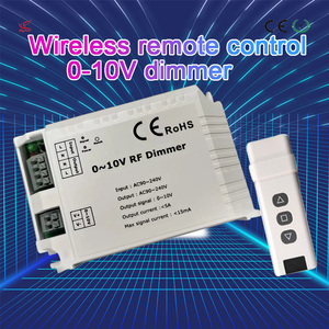 AC90-240V telecomando Wireless RF 0-10v PWM Dimmer interruttore rotante controller luce Led ad alta tensione per lampada monocolore - Product Image 5