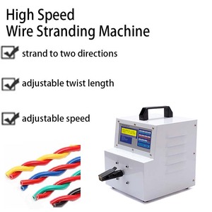 High Quality EW-20F <strong>Cable</strong> Twisting Pair Machine Easy Operation with Ready to Ship Stranding Equipment for <strong>Cable</strong> Manufacturing - Product Image 2