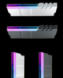 <span class=keywords><strong>DDR4</strong></span>/5 RGB Luz Tira 5V 3Pin ARGB <span class=keywords><strong>Overclocking</strong></span> Cooler Memória Cooling Vest Proteção Dissipador de Alumínio Ball Bearing 1.8W Ram - Product Image 3