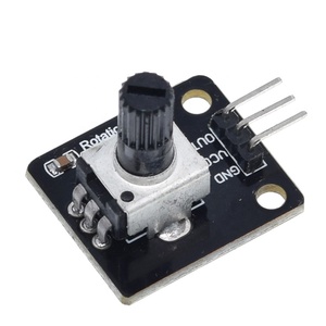 Modulo potenziometro rotativo eParthub, modulo elettronico, blocco da costruzione, modulo con manopola analogico, modulo encoder rotativo - Product Image 1