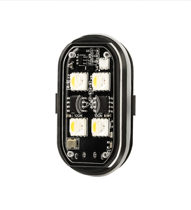 高視認性リモコンストロボライト8フラッシュモードUSB充電式防水ディール多機能LED - Product Image 2