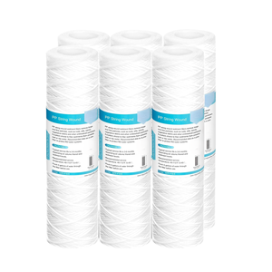 <strong>PP</strong> Sediment <strong>String</strong> Wound Whole House Water <strong>Filter</strong> Replacement Cartridge Universal Sediment <strong>Filters</strong> for Well Water - Product Image 1