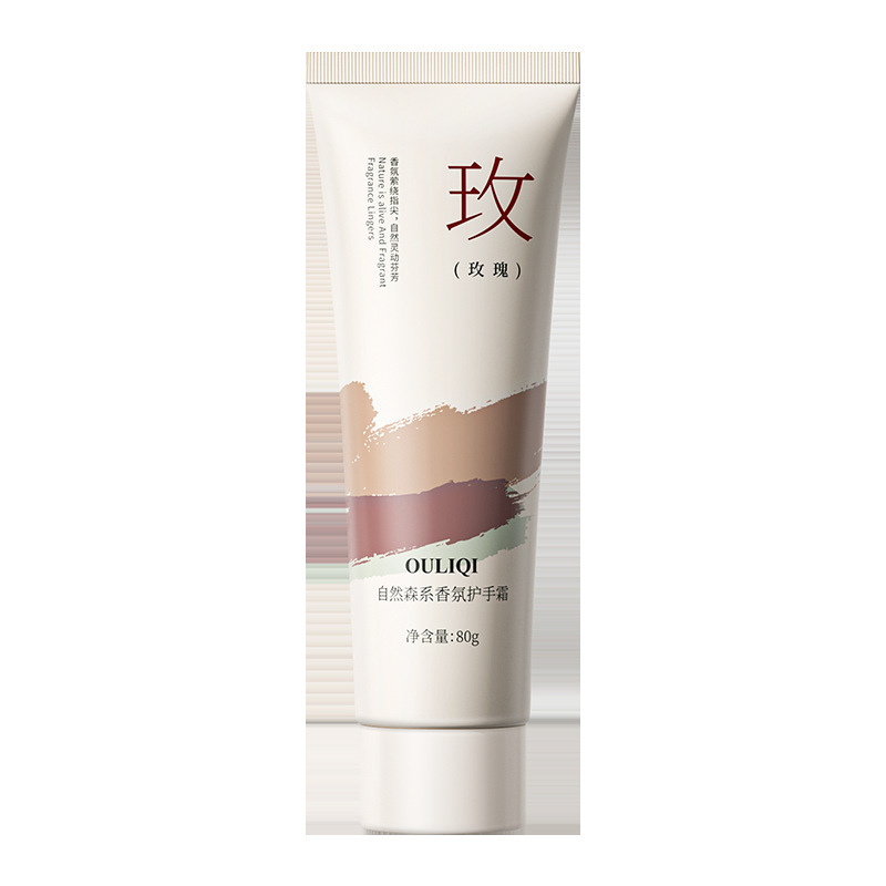 Ouliqi natural forest-style hand cream 80g-rose