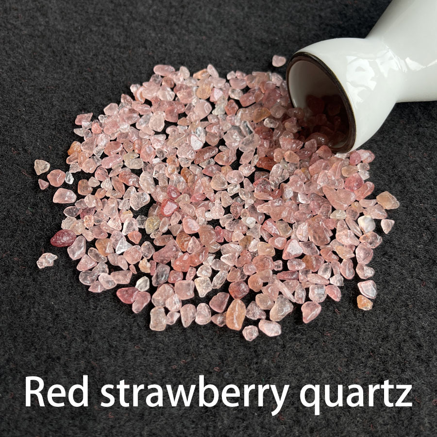 Quartz fraise rouge