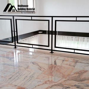 Fabrika fiyat paslanmaz cam korkuluk Post Modern tasarım balkon için - Product Image 3