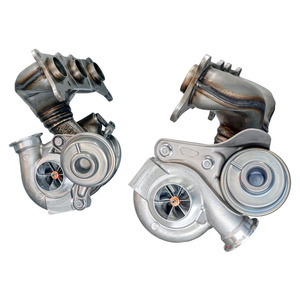 高性能フロービレットツインターボTD0417 T 19T N54ターボチャージャーBMW 535i49131-07019 49131-07030用