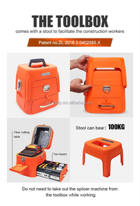 FTTH Fiber Optic Fusion Splicer Glasfaser schweiß maschine mit OPM 6 Motoren 5-Zoll-Touchscreen mit WiFi und 4G-Netzwerk - Product Image 3