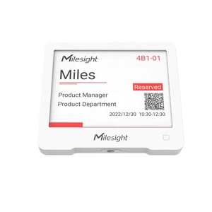 Milestsight DS3604 LoRaWAN IOT E-ink Display apribile API E il pulsante LoRaWAN consentono varie applicazioni - Product Image 2