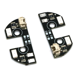 ไฟนำทาง APM2.8 LED สำหรับกลางคืน4ชิ้น, ไฟนำทางทางอากาศกำลังสูงพร้อมสาย5V สำหรับ F550 F450 F330 S500 S550โดรน RC Quadcopter - Product Image 3