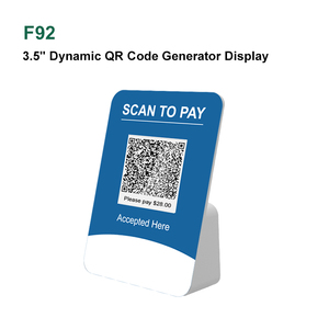 Desktop piccola visualizzazione del codice QR MINI, connessione PC per il voto, pagamento, visualizzazione dinamica del codice QR - Product Image 3