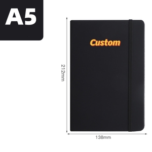 Cuaderno de enfermera de nuevo diseño con cierre elástico diario de seguimiento de hábitos personalizado cuaderno de piel sintética reciclado FSC - Product Image 2