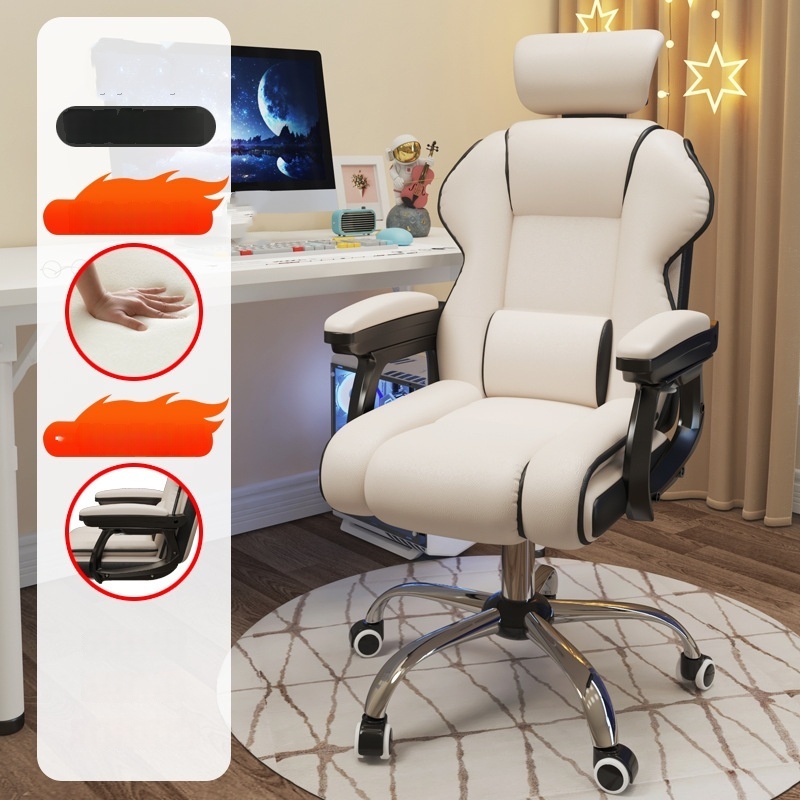 Headrest+Waist Pillow (White)