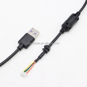 USB 2.0 หมุนแหวนแม่เหล็ก MOLEX 1.25-5PIN ขั้วต่อเหมาะสําหรับลายนิ้วมือเจาะการ์ดสแกนเครื่องจดจํา 1.8 - Product Image 4
