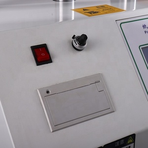 Tubo de papel enamorado de cartón Ensayo de compresión de máquina de ECT ECA de tubo de papel anillo borde aplastar Tester para cajas de cartón corrugado
