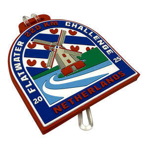 Yazılabilir iletişim bilgisi ile Minimum özel baskılı seyahat kimlik adı etiketi sert PVC plastik bagaj etiketi yok - Product Image 4