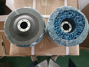 Pexmientas 125mm 5inch Blue Purple Black <strong>Silicon</strong> <strong>Carbide</strong> Sanding and Cleaning Disc Clean Polishing Clean Strip Disc