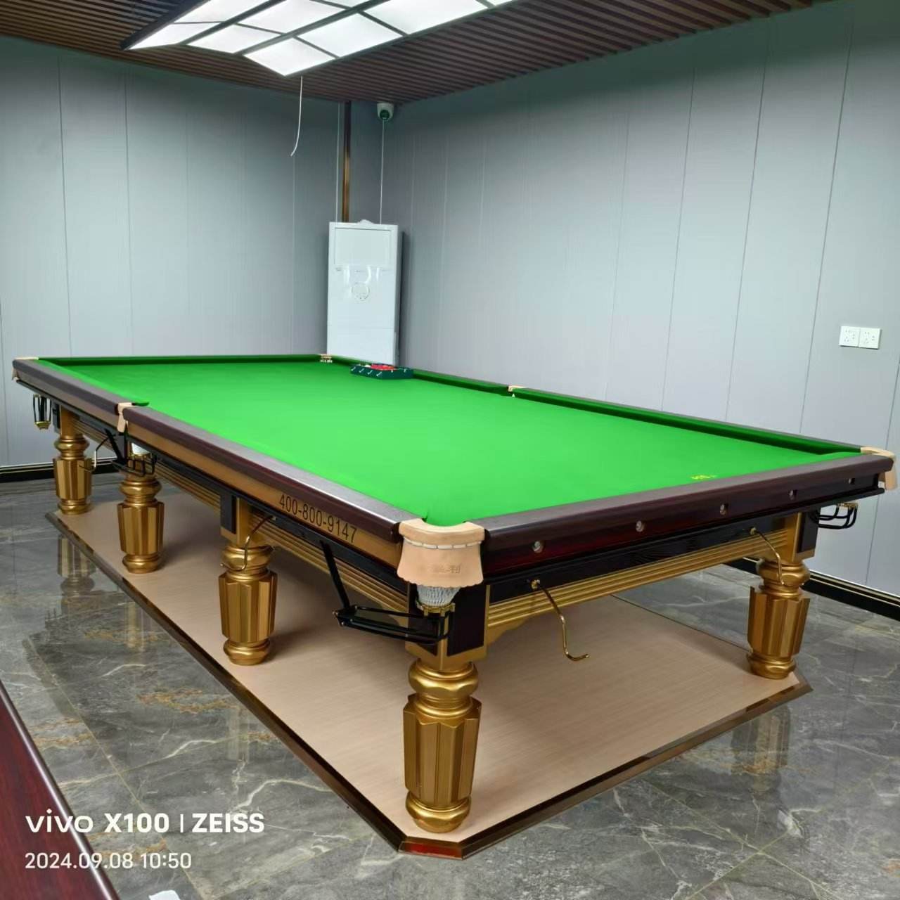 Cadre en acier pour table de billard britannique