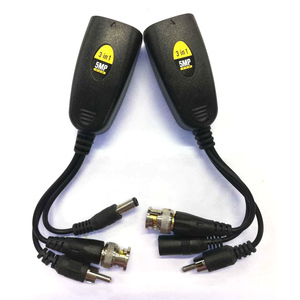 Transmisor Bnc a Rj45, transceptor de alimentación Dc, Balun Hd-cvi tvi ahd cvbs con conector Dc para convertidor de vídeo - Product Image 1