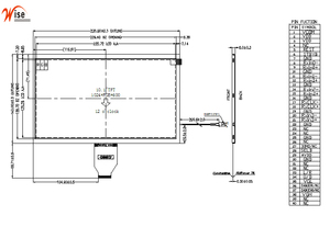 Modulo touch per display industriale da 10.1 pollici con schermo LCD con risoluzione del modulo TFT 1024 * modulo touch con display 600 - Product Image 6