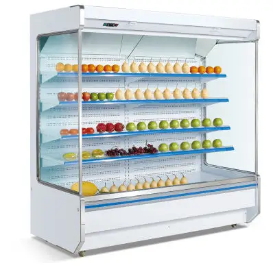 Frigorifero commerciale del supermercato di SPM frigorifero aperto dell'esposizione della bevanda fredda del refrigeratore per frutta e verdura