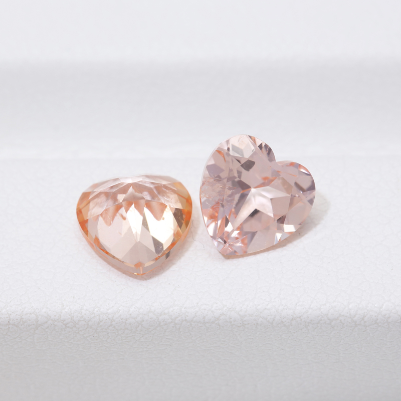 Coeur 7*7mm Morgan Rose