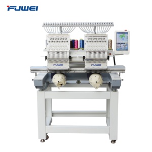 国内のプロフェッショナル2ヘッドデジタルコンピューター縫製刺Embroidery機 - Product Image 2