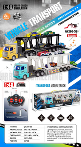 SINO <strong>RC</strong> Truck BSCI Radio Control Construction <strong>Toy</strong> 1:48 4-CH European-Style Car Head with Small Car - Product Image 5