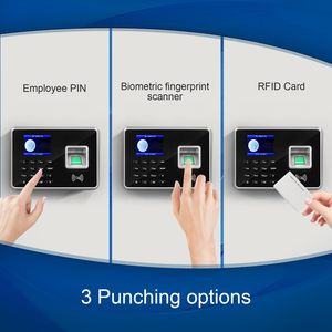 RFID 125K Fingerprint PIN <strong>Code</strong> Easy Operation <strong>Excel</strong> Report Time Attendance Machine for Small Company - Product Image 2