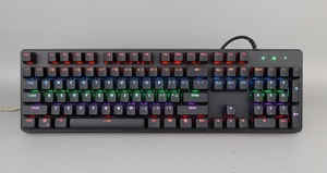 OEM Latest Popular Two-Color Injection Moulded Mechanical Gaming Led <strong>Keyboard</strong> - Product Image 4