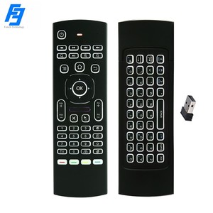 Factory Selling Price MX3 backlit 2.4G Remote Control für Android TV Box/PC OEM & ODM backlit Wireless mini Keyboard - Product Image 1