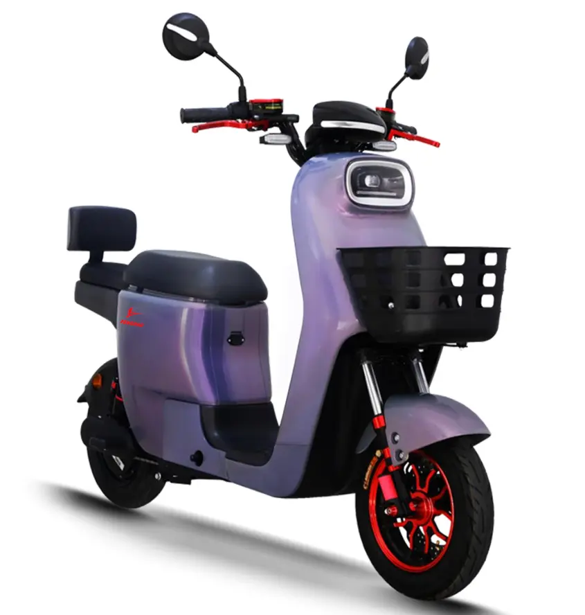 Sıcak popüler 48V 60V 72V elektrikli Scooter elektrikli motosiklet