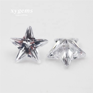 Sınıf 3A gevşek CZ kübik zirkon/avrupa yıldız kesim CZ kübik zirkon taş toptan - Product Image 4