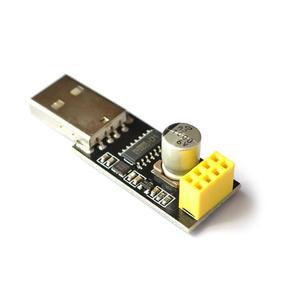ESP01 <strong>Programmer</strong> Adapter UART GPIO0 ESP-01 Adaptaterr ESP8266 CH340G USB to ESP8266 Serial Wireless Wifi Developent Board Module