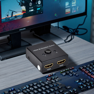 For <strong>HDMI</strong> 4K High-Definition Two-Way Switch One-to-Two Converter &amp; One-to-One Video <strong>Splitters</strong> for Computer Display - Product Image 6