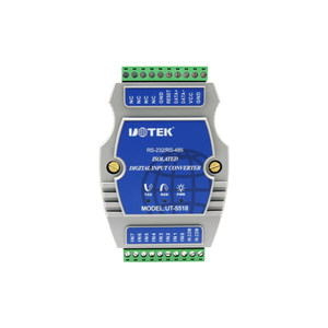 Módulo de salida de entrada digital industrial con USB/Ethernet/RS485, compatible con Modbus para control de automatización