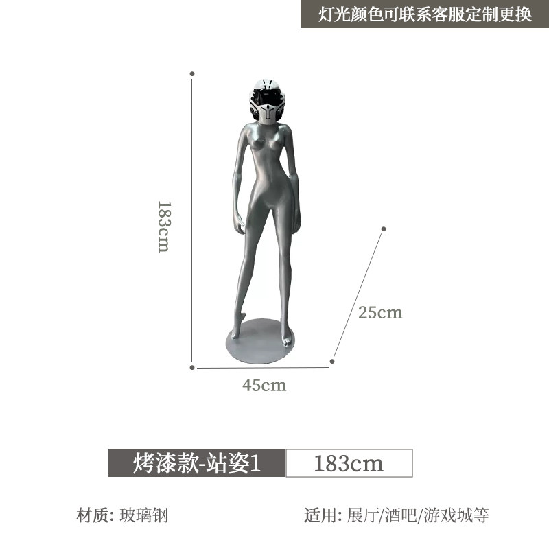 Standing style 1-paint effect