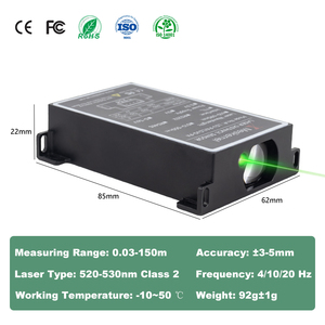 Meskernel 510-550nmグリーンレーザー測定センサーArduino Raspberry PI ESP32光学センサー100m距離測定用レーザーセンサー - Product Image 2