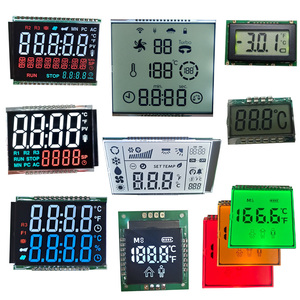 Cruscotto personalizzato monocromatico digitale trasparente 4 cifre 7 segmento 14 segmento piccolo vetro lcd - Product Image 5