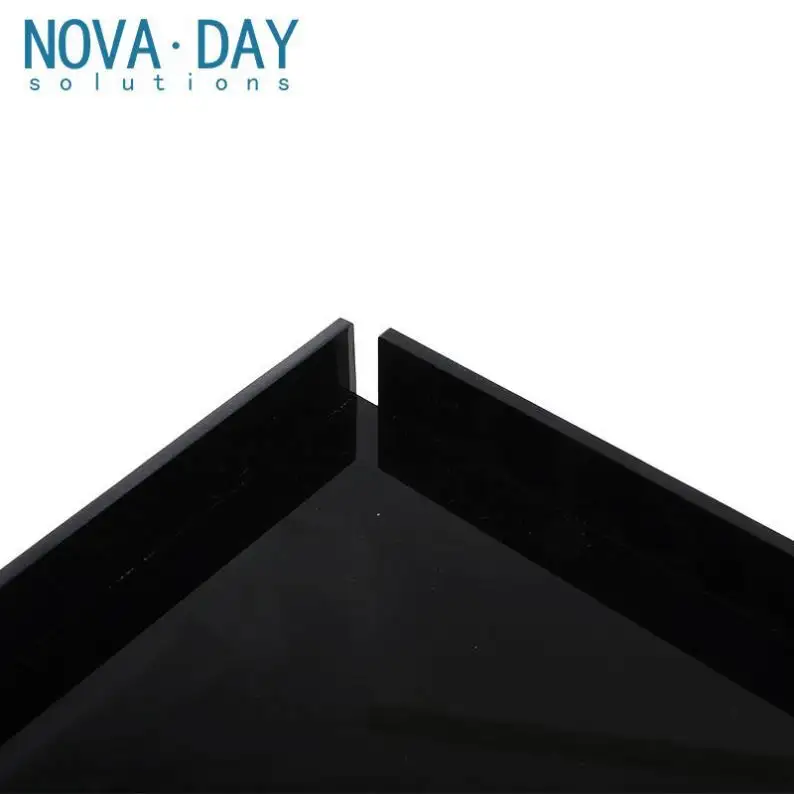 Novaday profesional varios nuevos tipos personalizados embalaje vidrio joyería acrílico caja exhibición